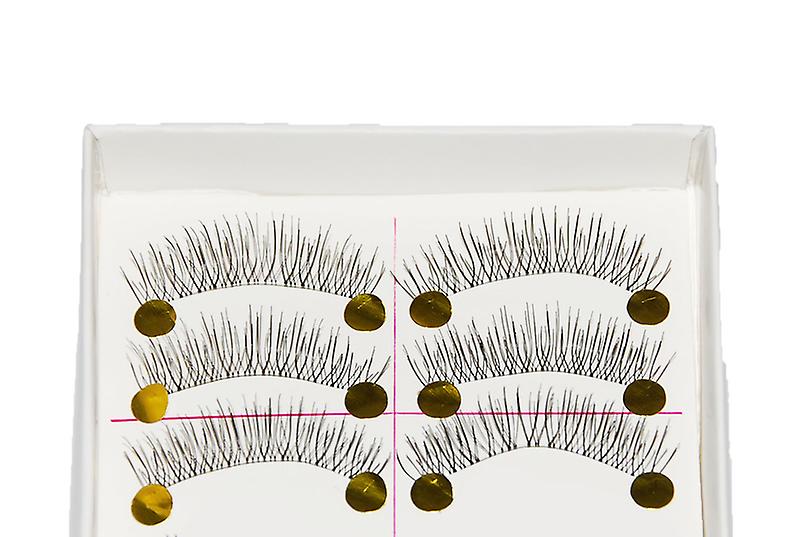 10 pairs thin eyelashes lashes false eyelashes