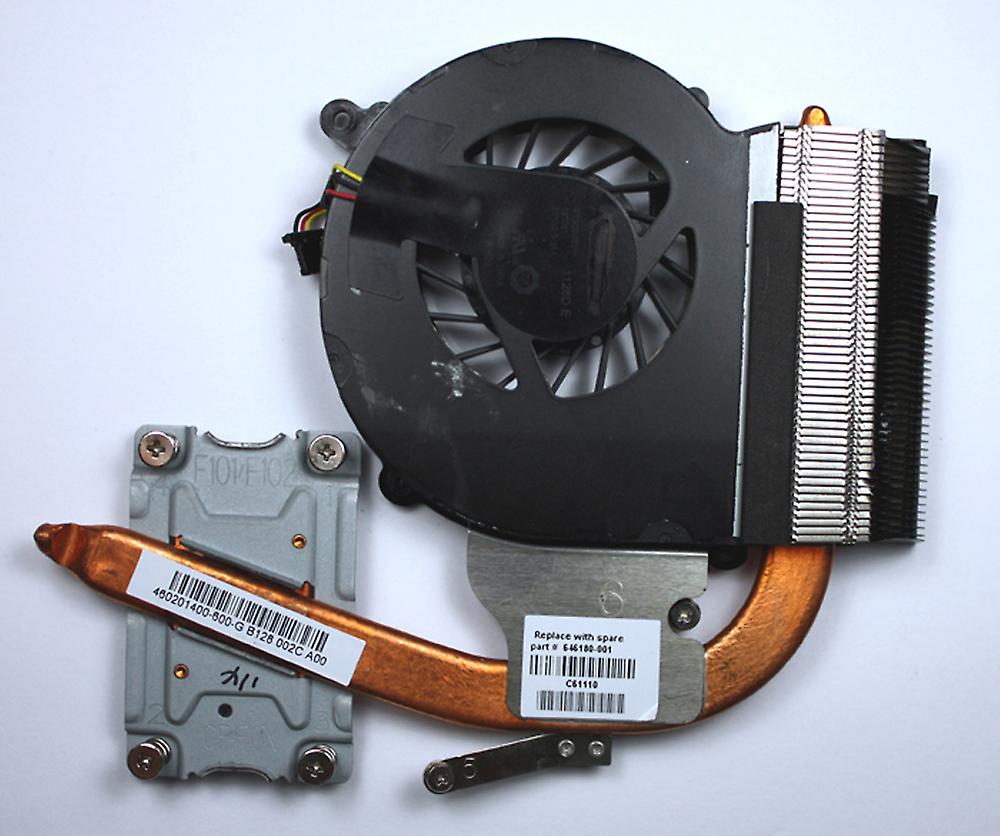 HP 646180-001 Independent Graphics Version Replacement Laptop Fan With Heatsink For Intel Pentium Processors