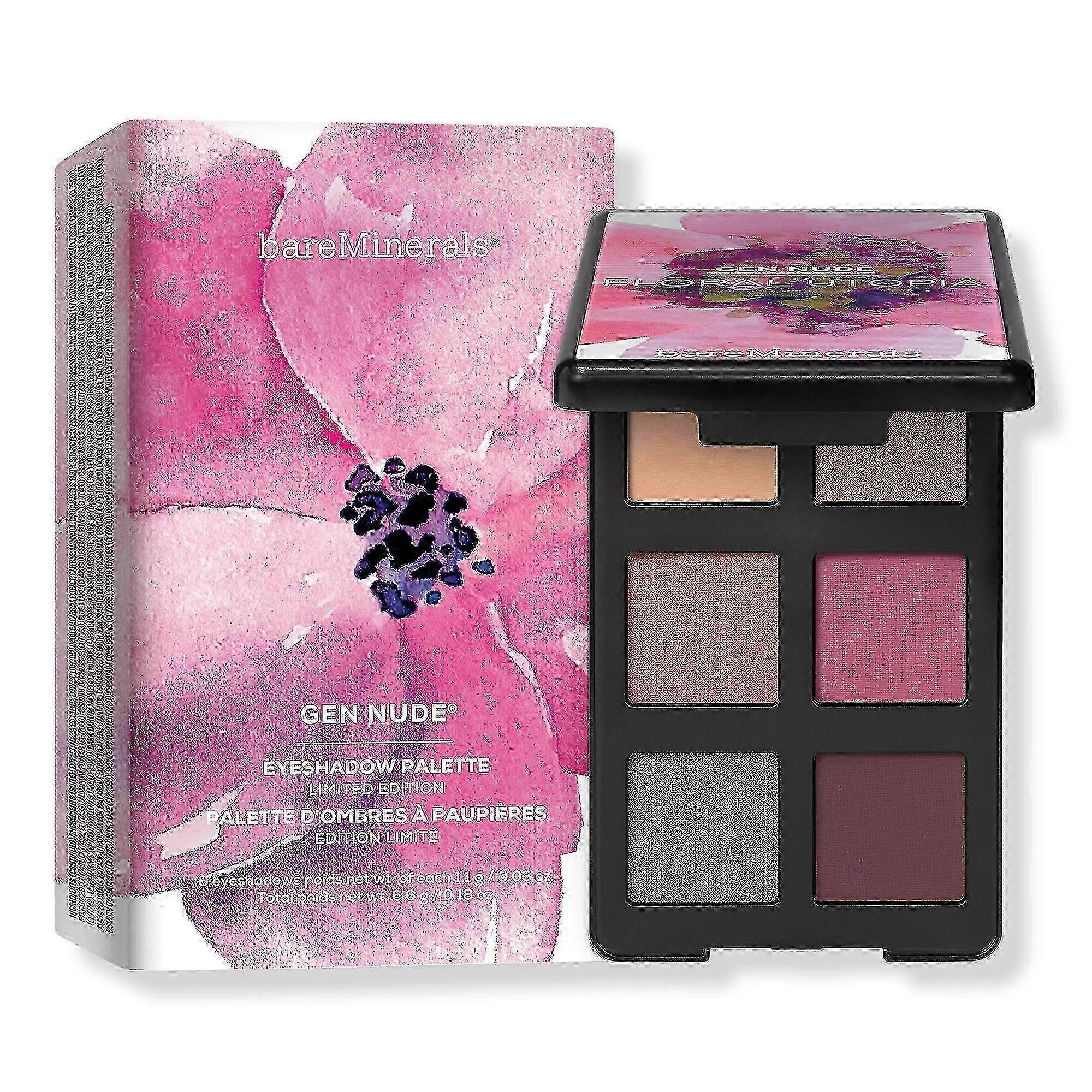 Bareminerals Floral Utopia Gen Nude Eyeshadow Palette, Bouquet, 0.18 Oz