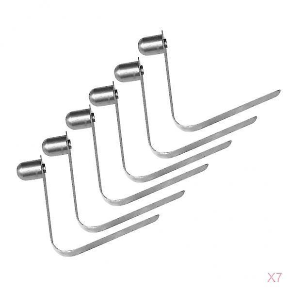 8mm Kayak Paddle Tent Pole Spring Snap Button Clips 42 piezas