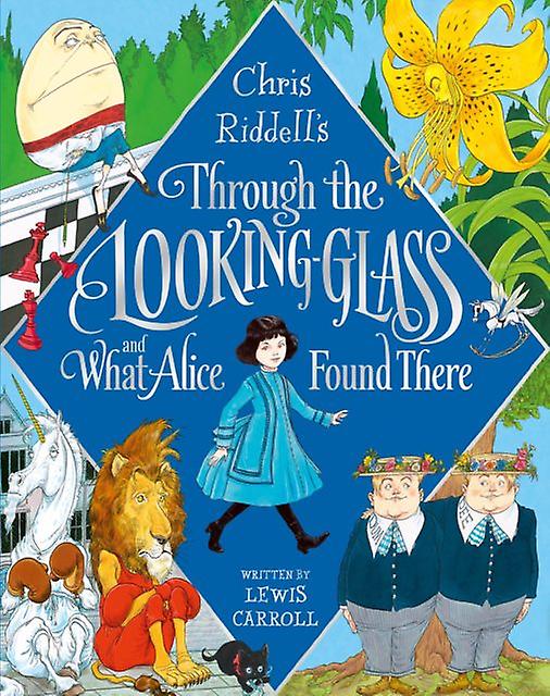 Through The Lookingglass And What Alice Found There by Lewis Carroll Hardback Book