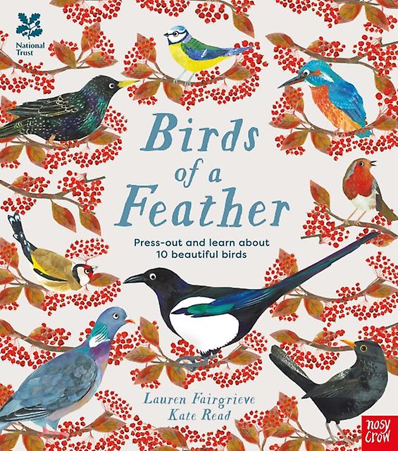 National Trust Birds Of A Feather Press Out And Learn About 10 Beautiful Birds Paperback Book