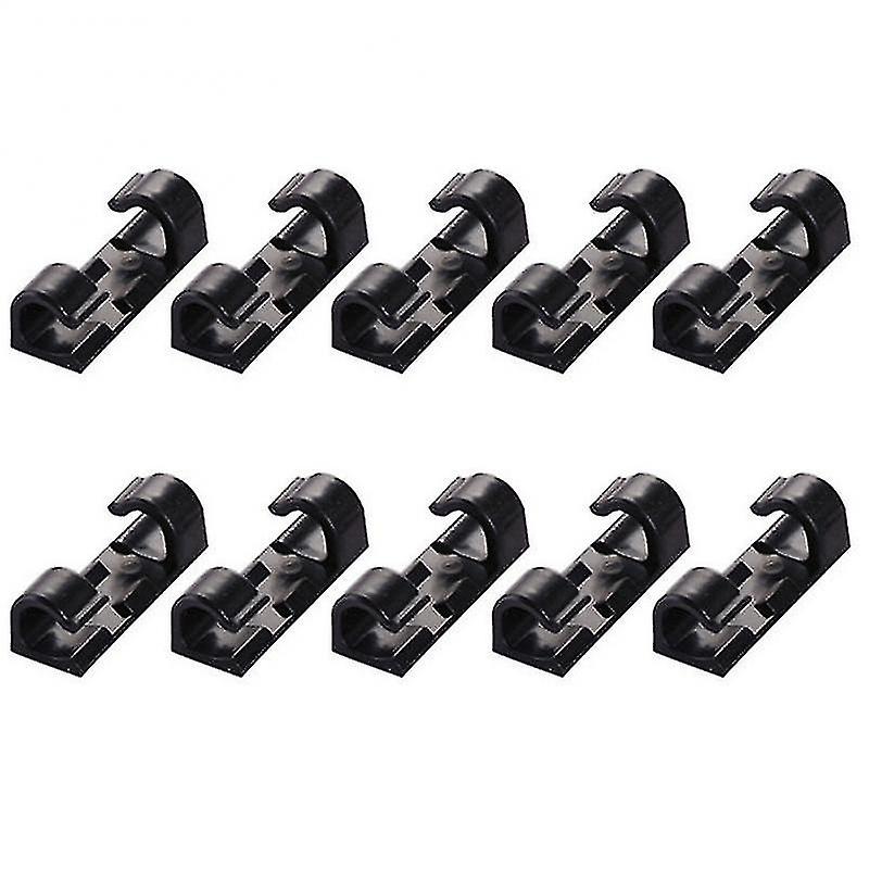 Self-adhesive Cable Clips - Cord Management Drop Wire Holder