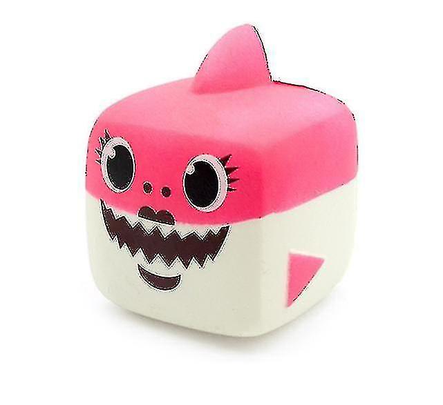 Hand Exercisers Slow Rebound Cartoon Shark Soft And Pinchable Pu Simulation Decompression Toy