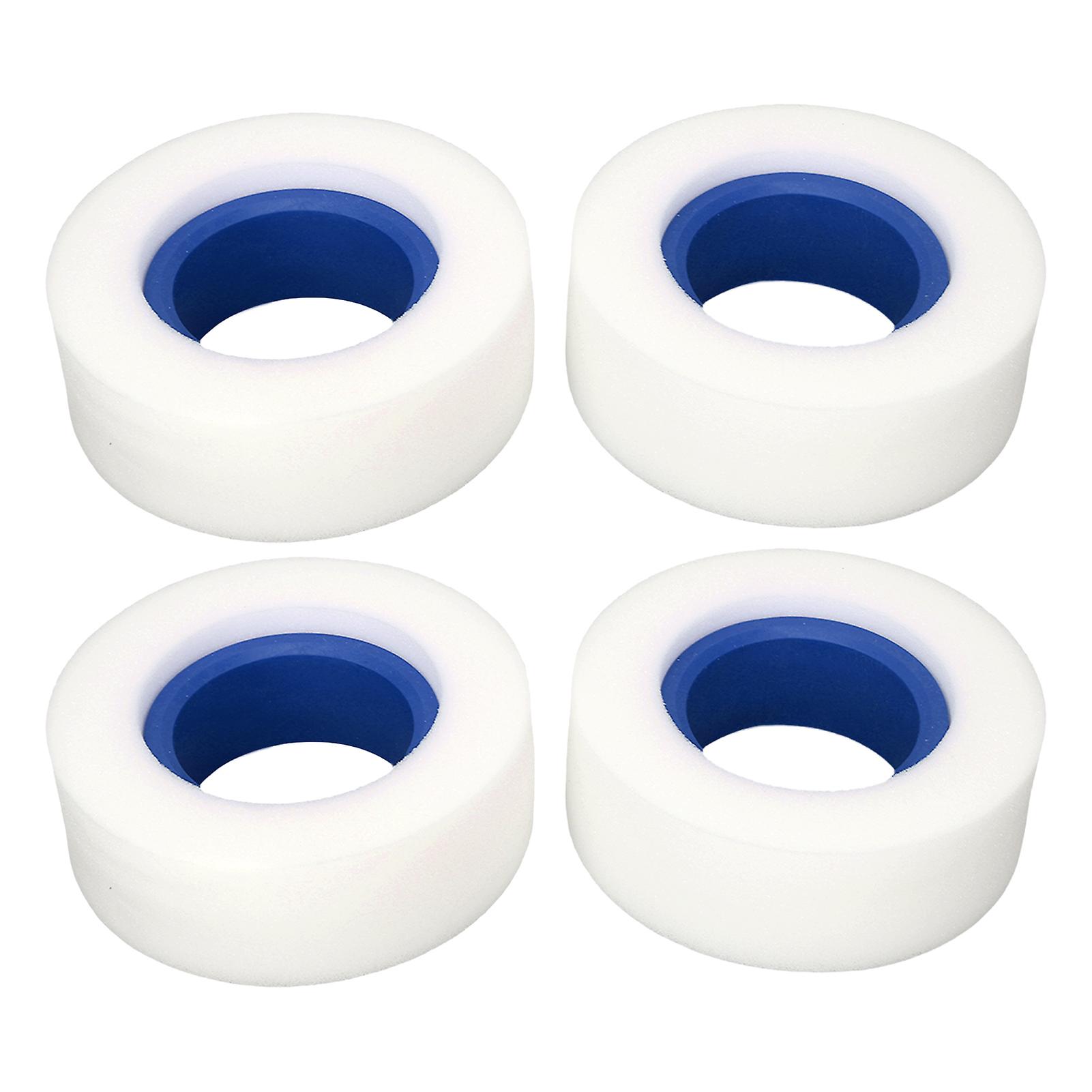 4Pcs RC Crawler Foam Tires 2.2 Inch Double Stage Soft Sponge Tyres for 1/10 & 1/8 RC Crawler Blue