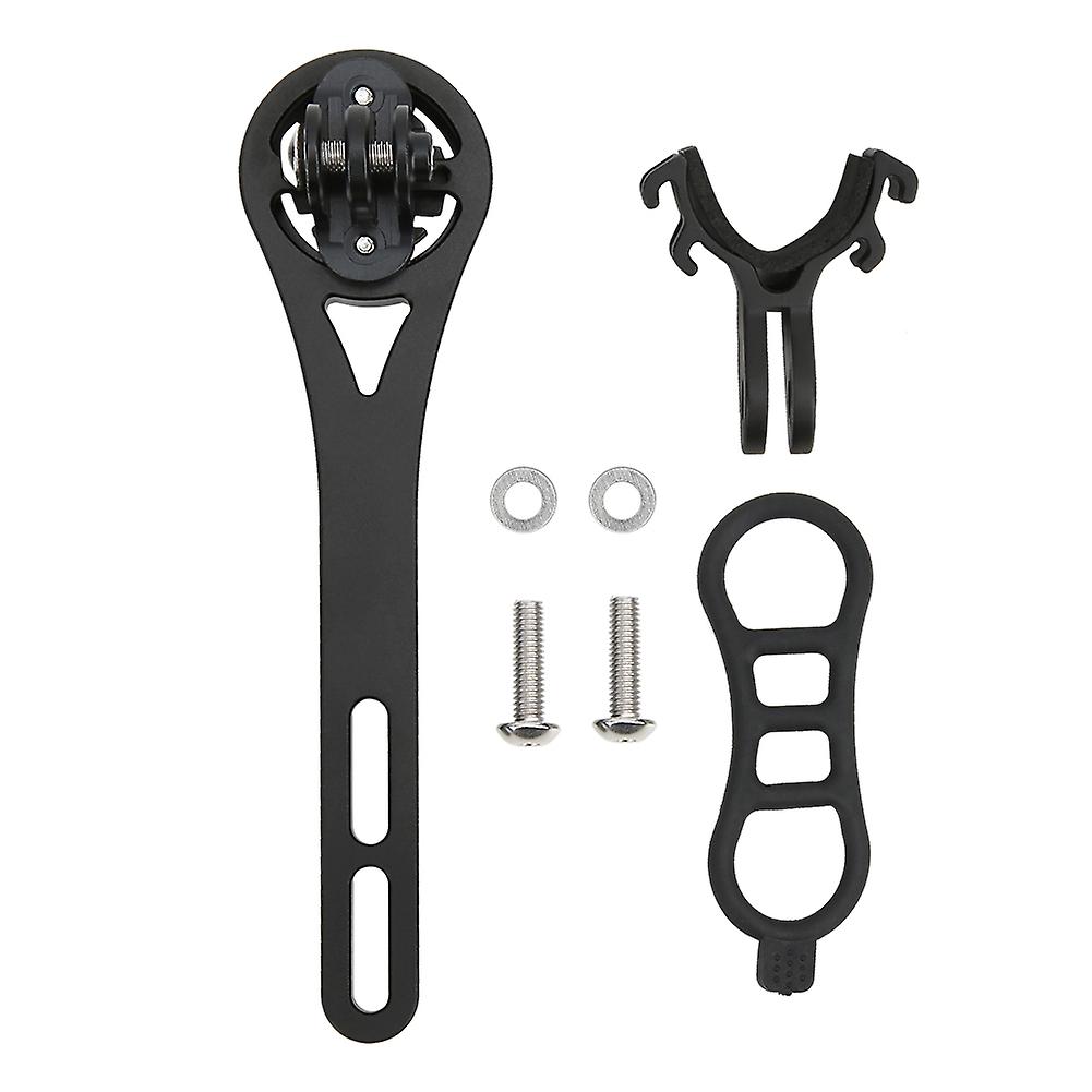 Metal Bicycle Riding Code Table GPS Seat Extension Mount Bracket for Bryton WAHOO (01)