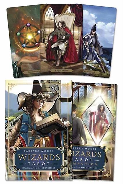 Wizards Tarot by Mieke Janssens Paperback Book