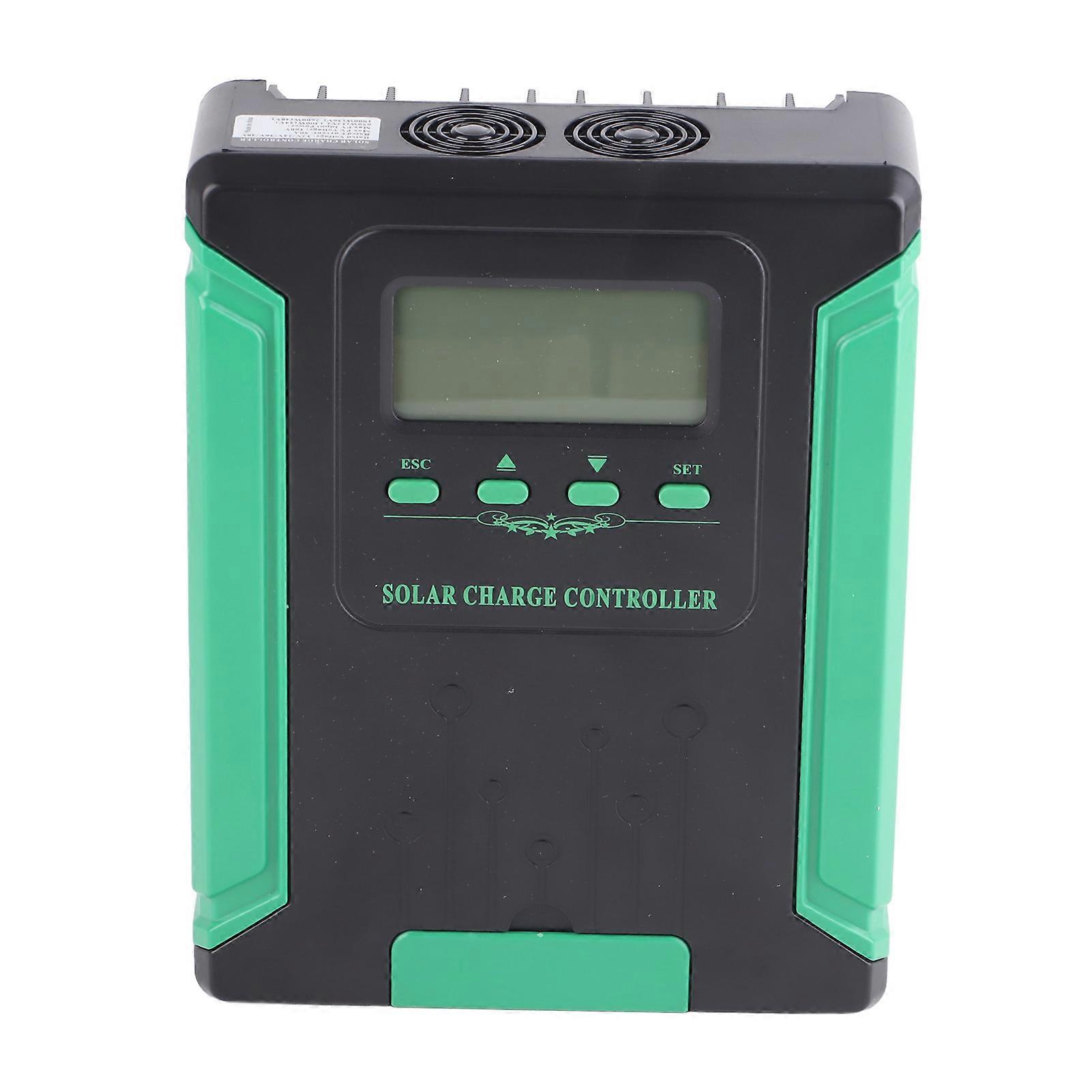 MPPT Solar Controller LCD Display High Efficiency Photovoltaic Panel Charge Regulator 12V 24V 36V 48V 50A