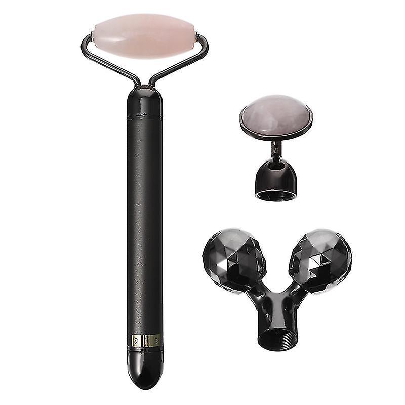 1set 3-in-1 Jade Face Roller