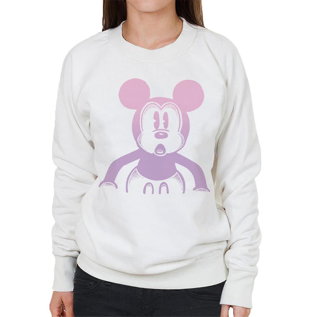 Disney Mickey Mouse Retro Silhouette Women's Sweatshirt