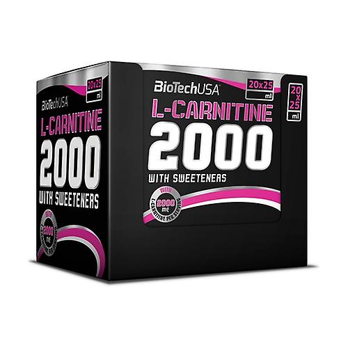 L-Carnitine 2000, Green Tea 20 units of 25ml