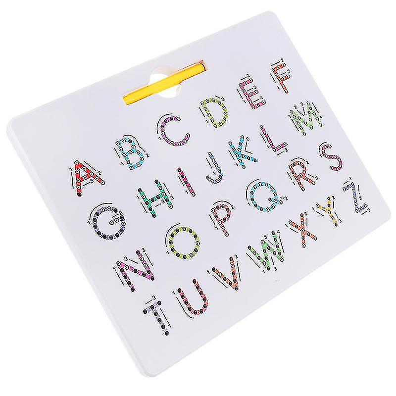 1Pcs Magnetic Alphabet Letter Tracing Board