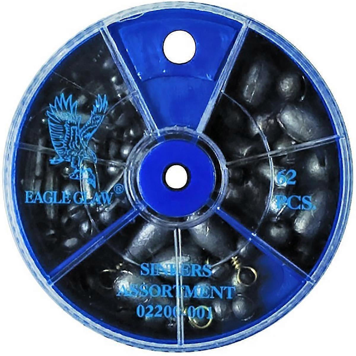 Eagle Claw Assorted Sinkers Dial Pack