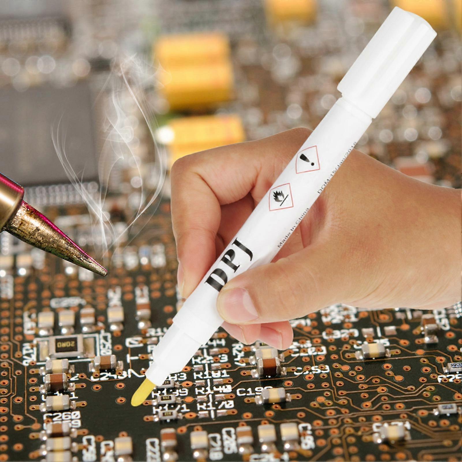 CW8100 14cm Soldering Rosin Flux Pen Low Solids NOn Clean Solder for Solar Cell Panel