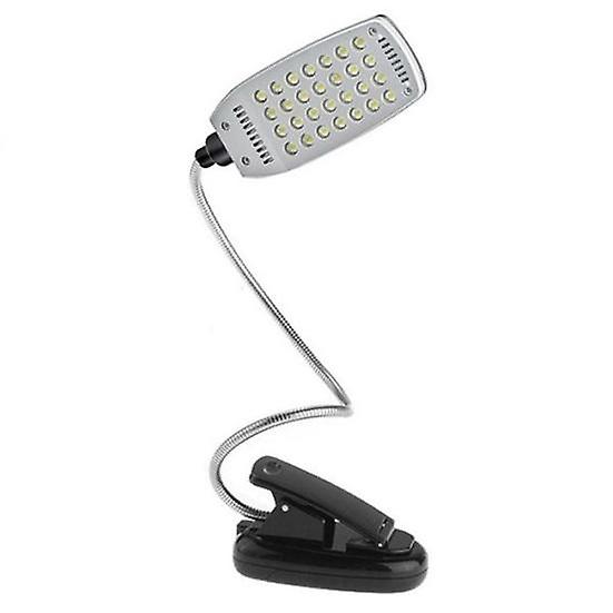 Flexible USB/Battery Powered 28LED Light Clip-on Bed Table Desk Reading Lamp