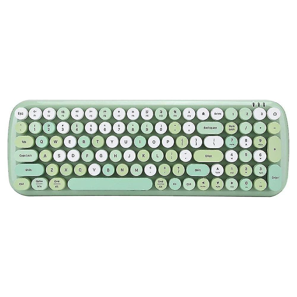 Qwert Ergonomic Wireless Computer Keyboard Multi‑device Keyboard For Bluetooth 5.1 Wireless Keyboard