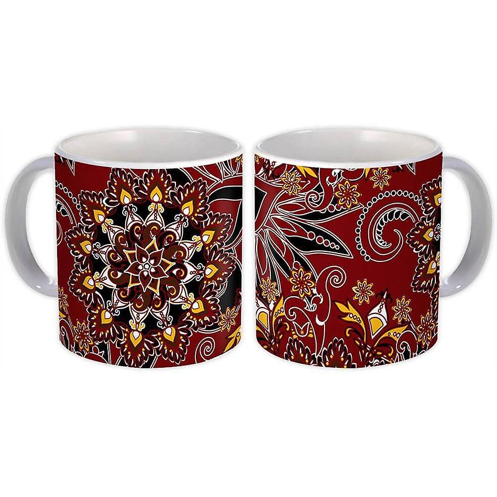 礼品杯：曼陀罗花图案