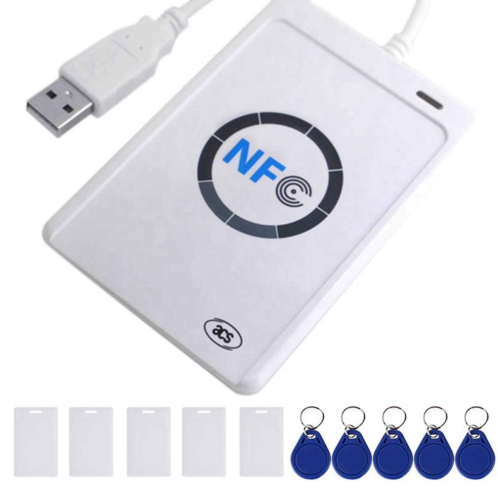 Nfc Reader Acr122u Usb Contactless Smart Ic Card Writer And Reader Smart Rfid Copier Duplicator Uid