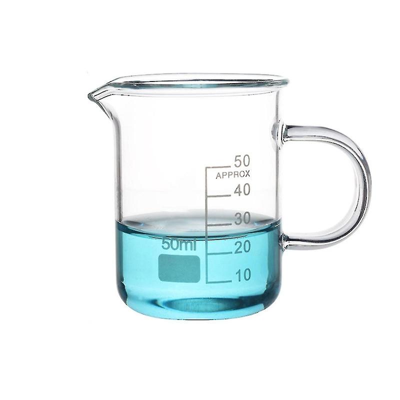 50/100/250/500/1000ml Capacity High Temperature Resistant Glass Scale Beaker Jikaix-ylmyFit