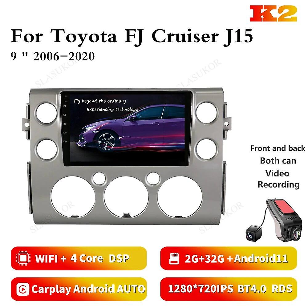 9 Inch Kit For Toyota Fj Cruiser J15 2006-2020 Android Car Radio Multimedia Video Player Audio Stereo Player Navigation Carplay