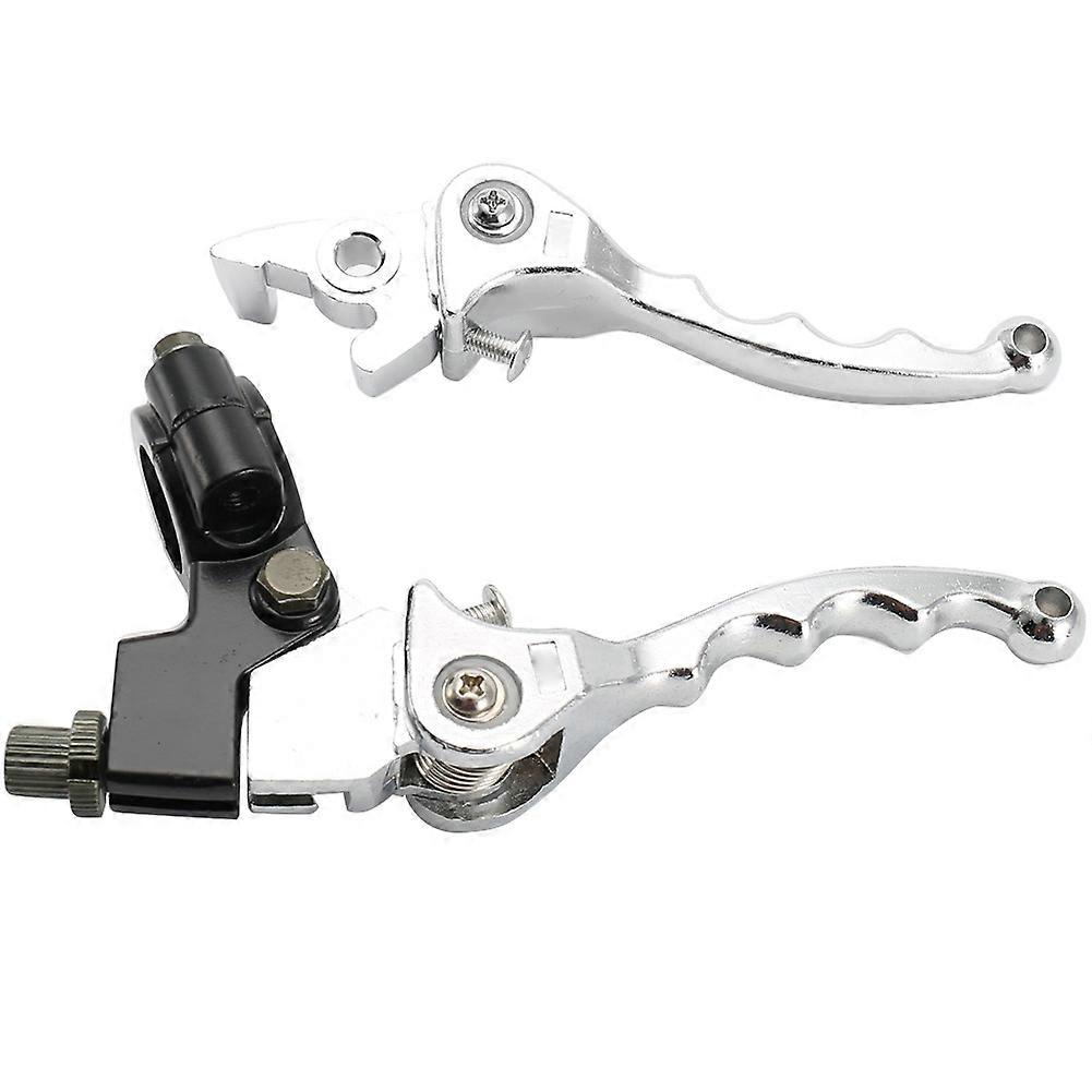 7/8" Folding Brake Clutch Levers Handlebar Pit Dirt Bike Modified Parts E2U126