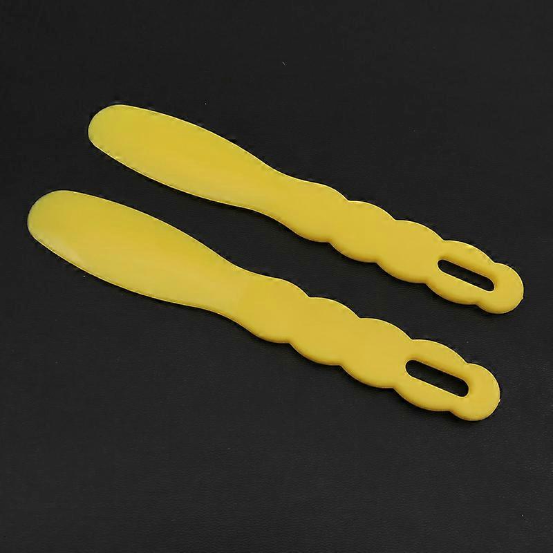2pcs Material Alginate Assorted Dental Lab Plastic Mixing Spatula for Impression