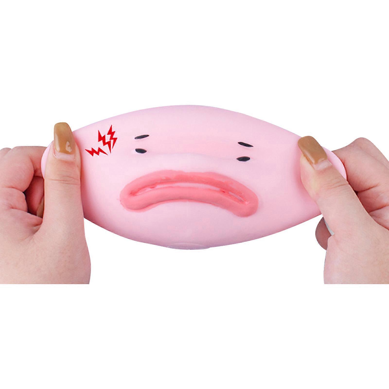 TPR Clown Bubble Fish Elastic Squishy Stress Relief Toys