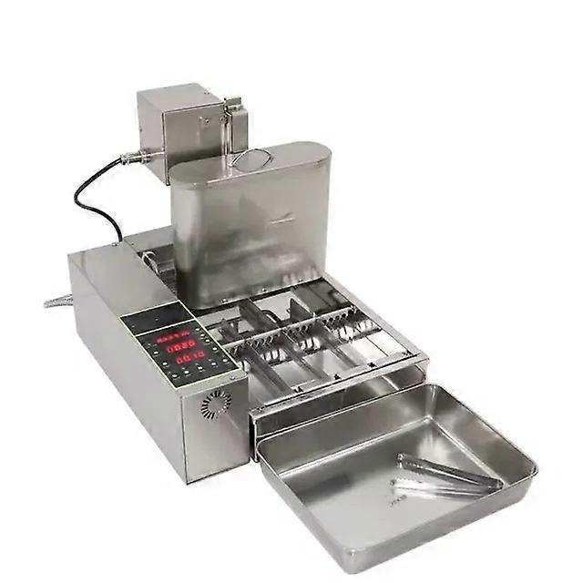 Large Commercial 2000watt Microcomputer Controlled Electric Heating 4 Row Making Automatic Donut Hine