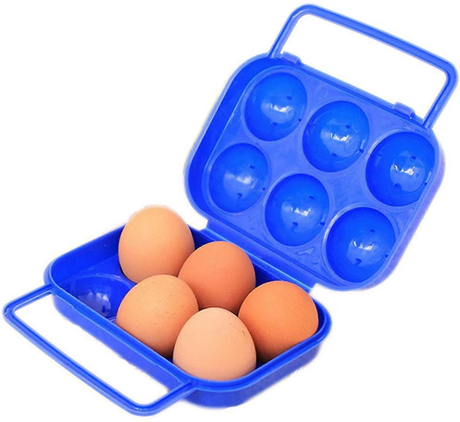 2 Pieces Portable Plastic Egg Holder