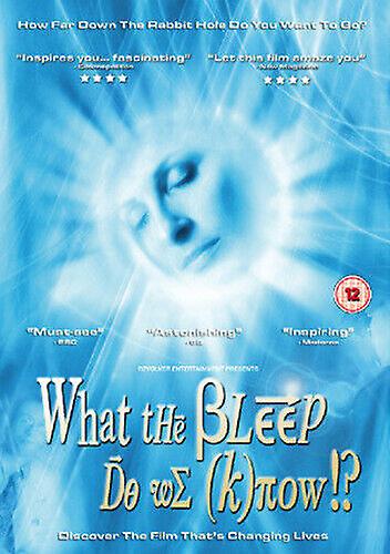 What the Bleep Do We Know DVD (2005) Marlee Matlin Arntz (DIR) cert 12 - Region 2