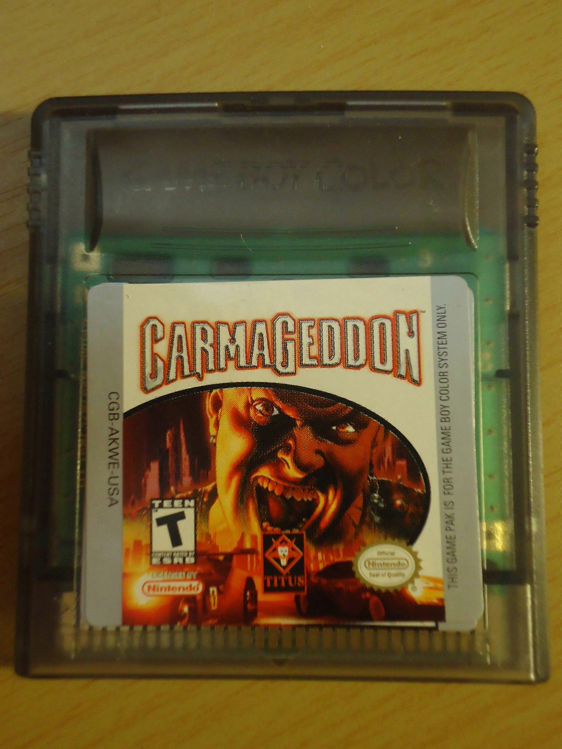 Carmagedon  Game -  - PAL - New & Sealed