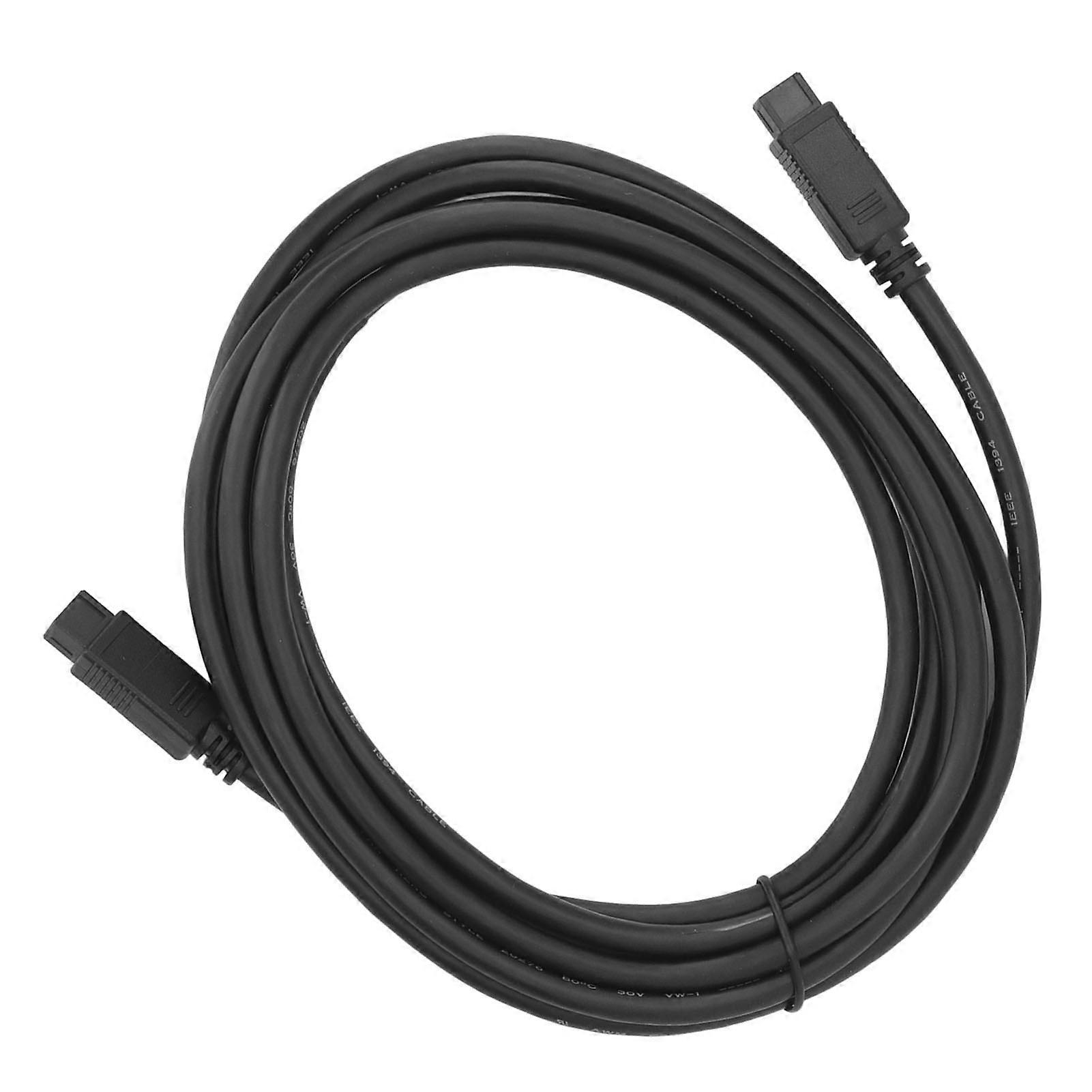 Firewire DV Cable 9 Pin to 9 Pin 800Mbps Male to Male High Speed Firewire Cord for Camcorders Digital Cameras Printers