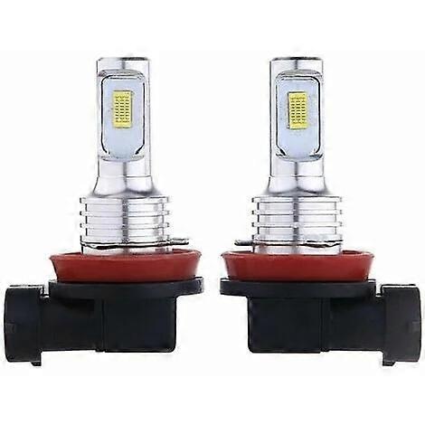 2pcs Motorcycle Light Bulb-White-H11/H8
