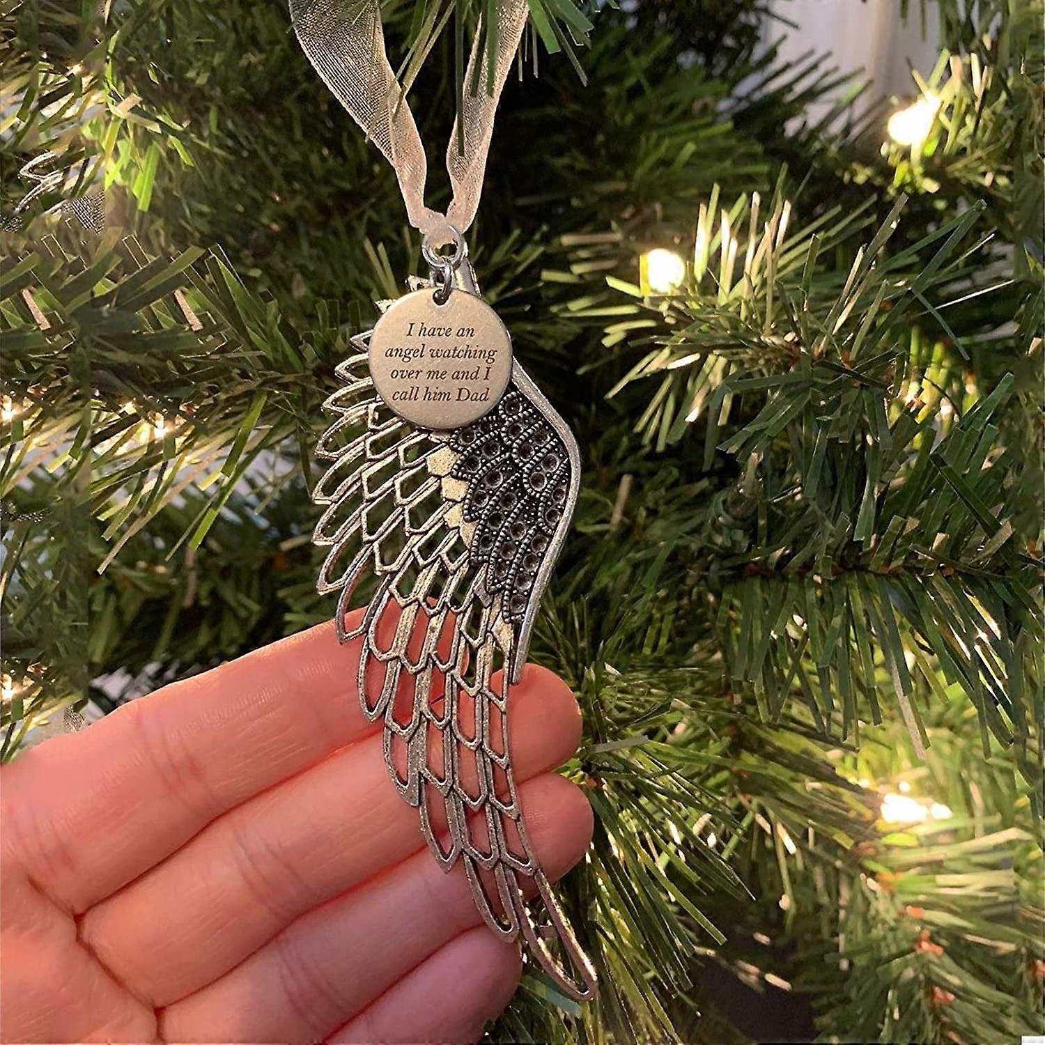 Christmas Ornaments Angel Wing