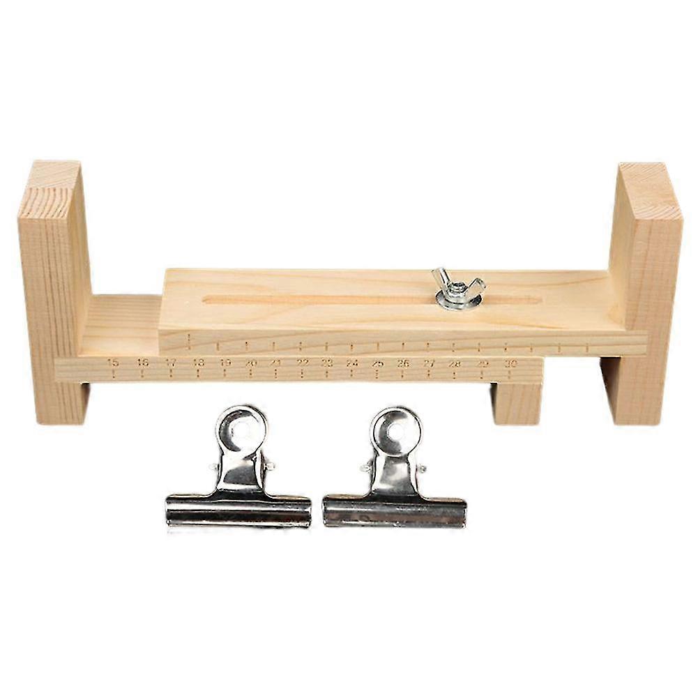 Multicolor Round Waxed Thread Wooden Woven Bracket Multipurpose Wax Coated Line