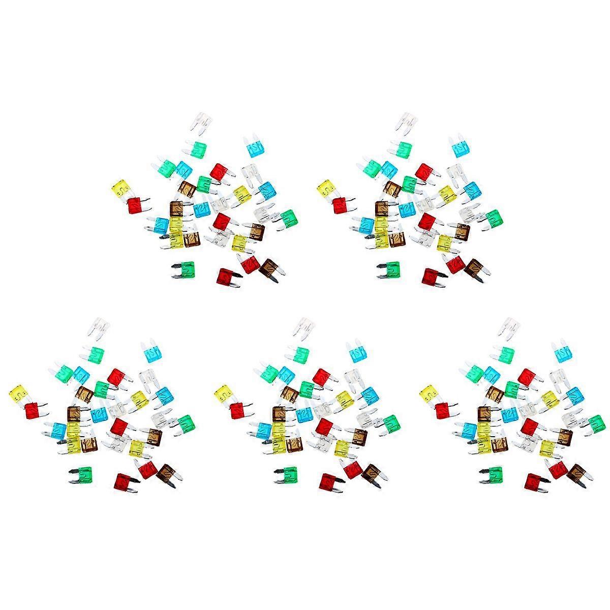150 Mini Fuse Plug Set for Car Moto Automovil