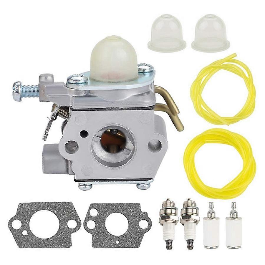 C1UH142 Carburetor with Fuel Line Tune Up Kit for UT-085801 UT-21947 26CC Edger String Trimmer Blow