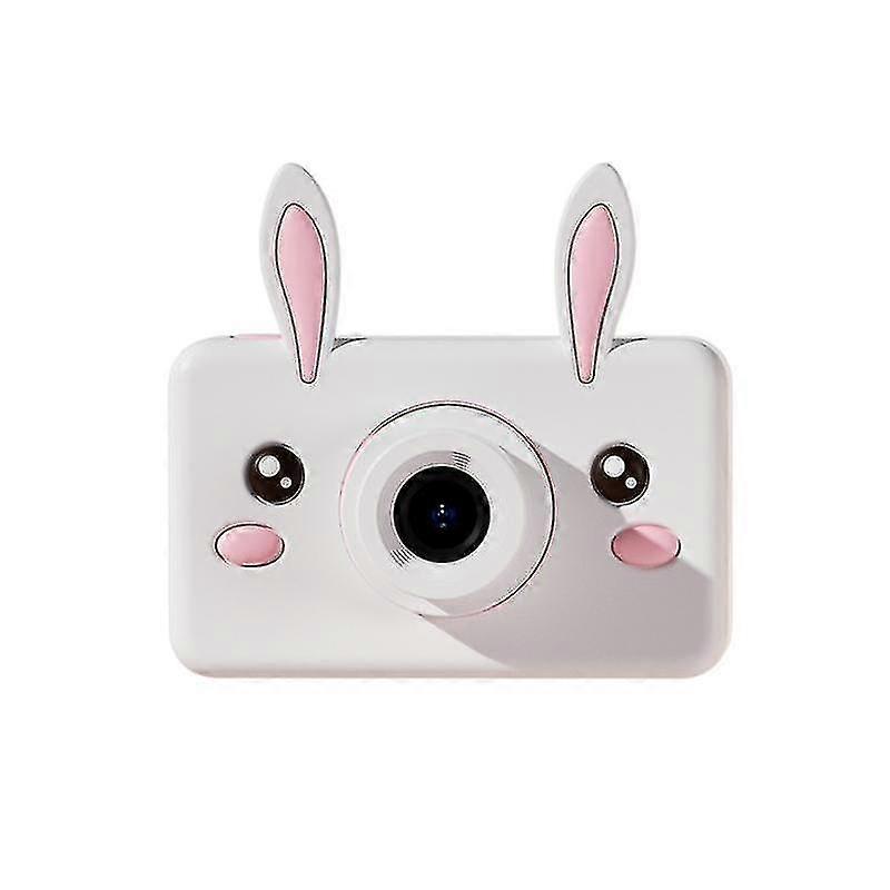 2024 C1 2-inch Ips 32mp Screen Kids Camera Hd Small 1080p Digital Slr Camera For Photography-white Rabbit