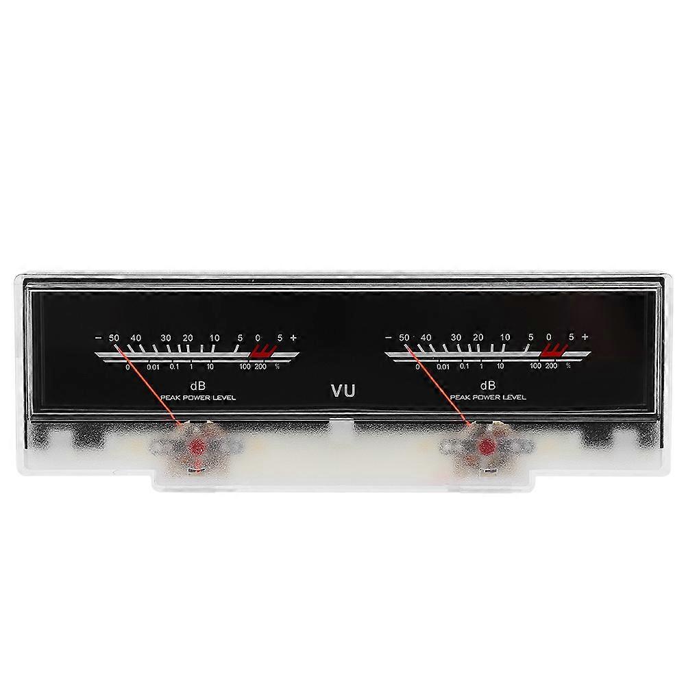 P78WTCOG VU Meter Dual Header DB Amplificator nivel Audio metru cu iluminare de fundal accesoriu