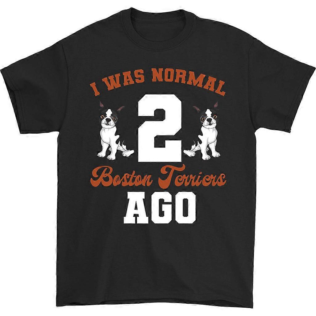 I Was Normal 2 Boston Terriers Temu Koszulka
