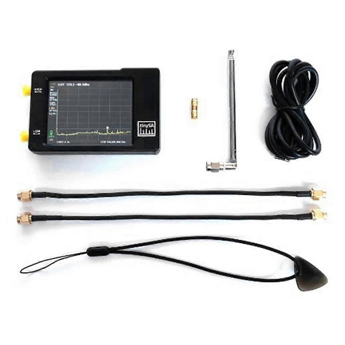 Hand Tiny Spektrumanalysator 2,8-Zoll-Display 100 kHz bis 960 MHz mit ESD-geschützter Version Spektrumanalysatoren