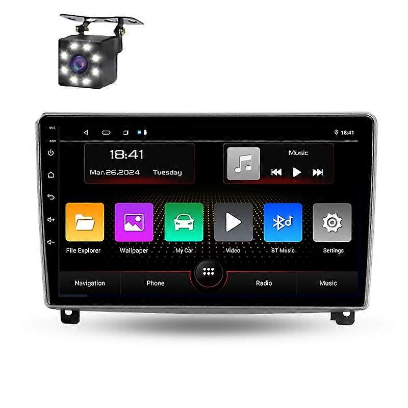 Car Radio Player For Peugeot 407 2004 - 2011 Wireless CarPlay Android 13 Auto Navigation WIFI BT