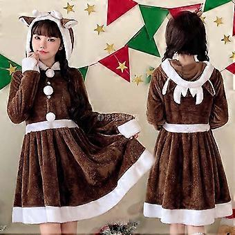 Christmas Cosplay Costume Sexy Reindeer Costume Cute Santa Claus Christmas  Costume Ball Disfraz Role Play Xmas Party Set Anime | Fruugo NO