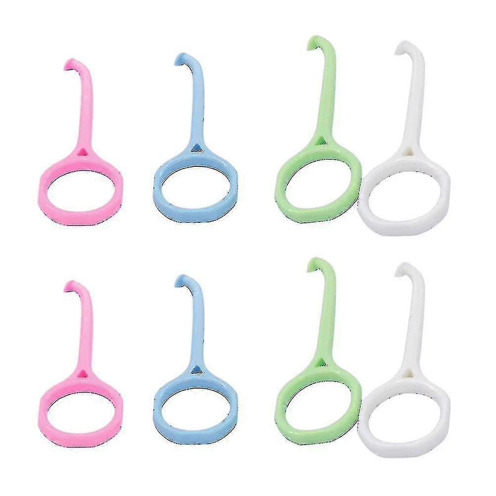 6pcs קשתית יישור שיניים אורתודונטית להסיר כלי סמכים בלתי נראים מסיר קשתיות כלים דנטליים (צבע מעורב) - HHWW