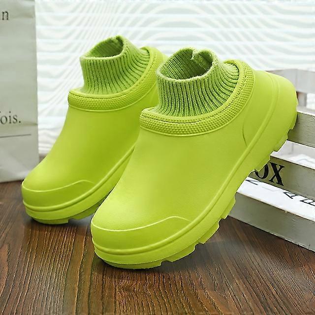 أحذية نسائية أحذية عمل المطبخ مقاومة للزيت مقاومة للماء غير قابلة للانزلاق فندق مطعم الشيف أحذية الشتاء أحذية مسطحة للزوجين