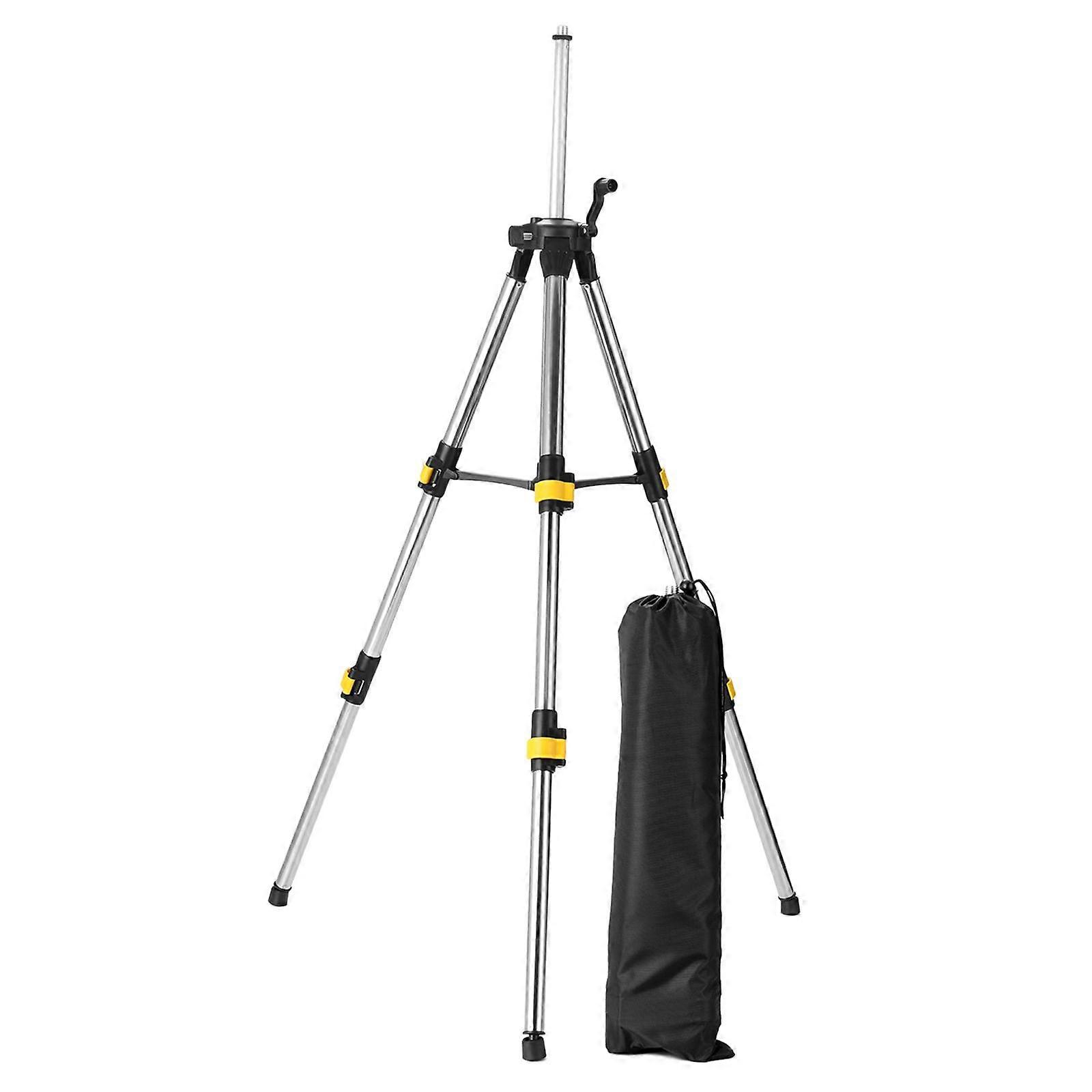 Laser Level Tripod Stand Sturdy Foldable Legs Extendable Height 1.2 Meters
