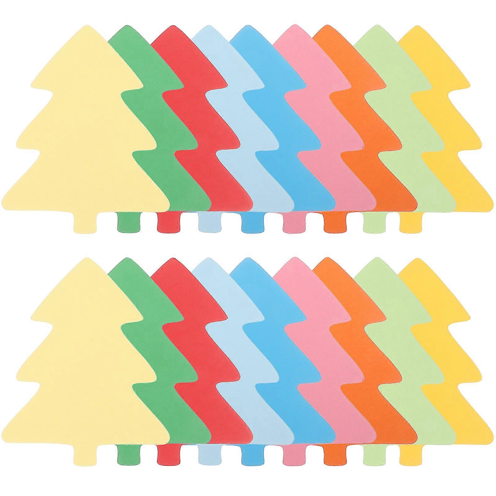 72pcs Tree Paper Cut Decor Blackboard Decoration DIY Classroom Craft Projects