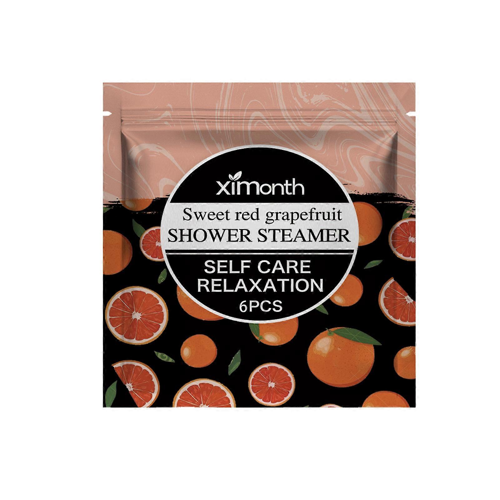 6 Pcs Aromatherapies Shower Tablets Deep Cleaning Fragrant Shower Tablet for Bathroom
