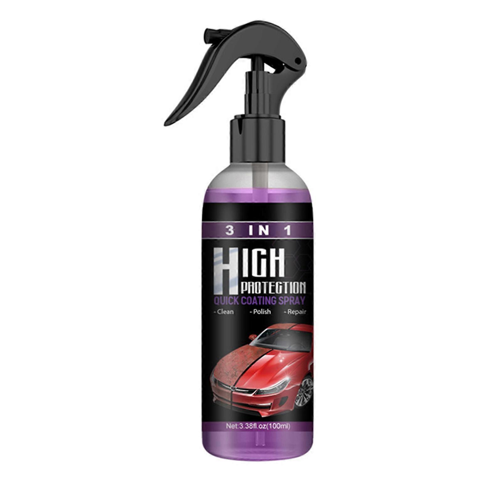3 in 1 High Protection Quick Car Coating Spray Fast Polishing Waxing Agent