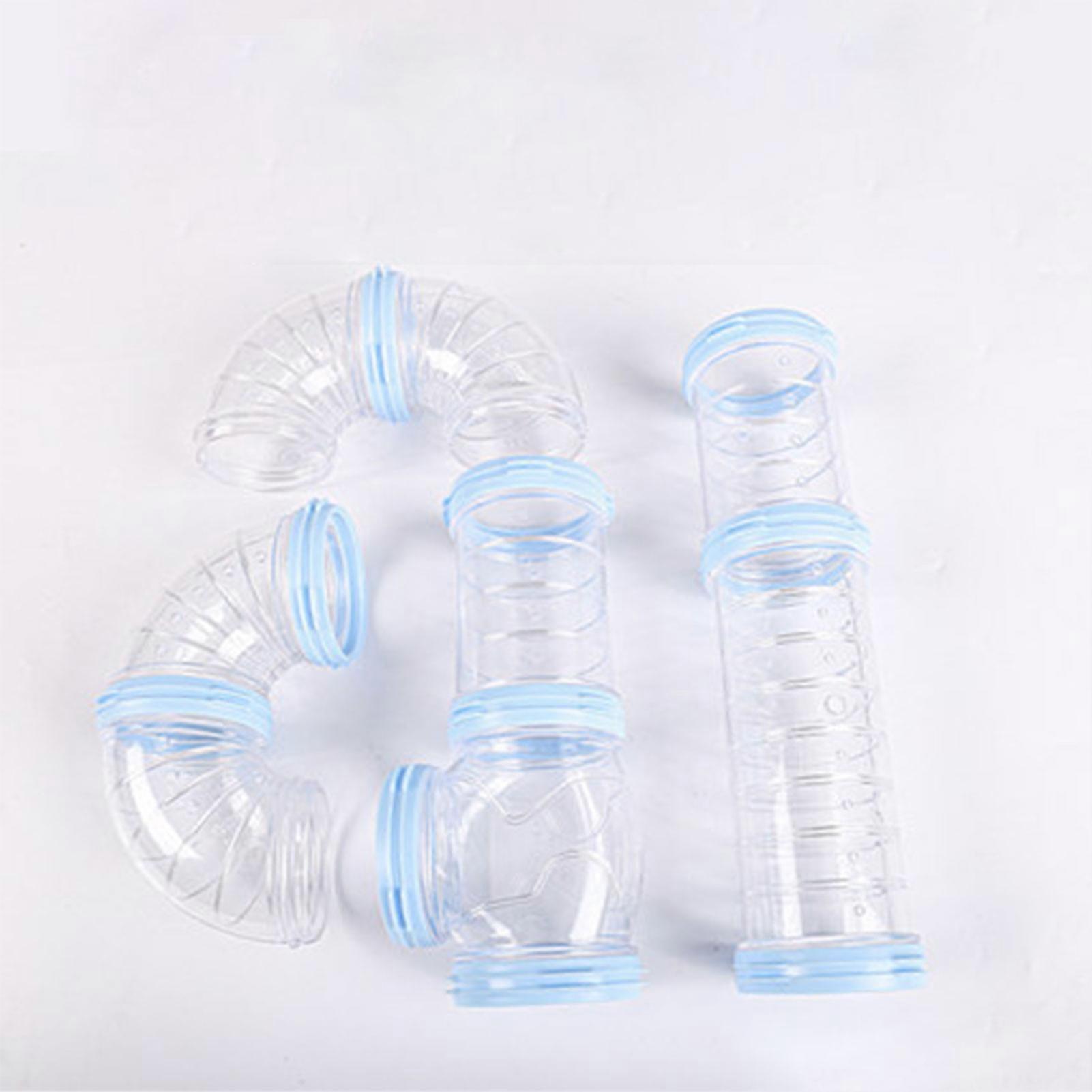 DIY Hamster Running Tunnel Toy Set Pet Hamster Game Training Playing Tools for Small Animal Accessories